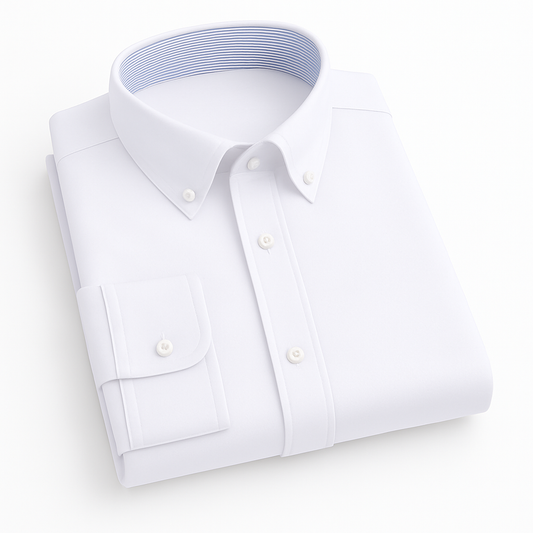 Oxford Classic ‘The Henley’ Shirt – White